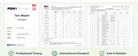 Quality testing certificate preview for MAI DONG ROOT export orders